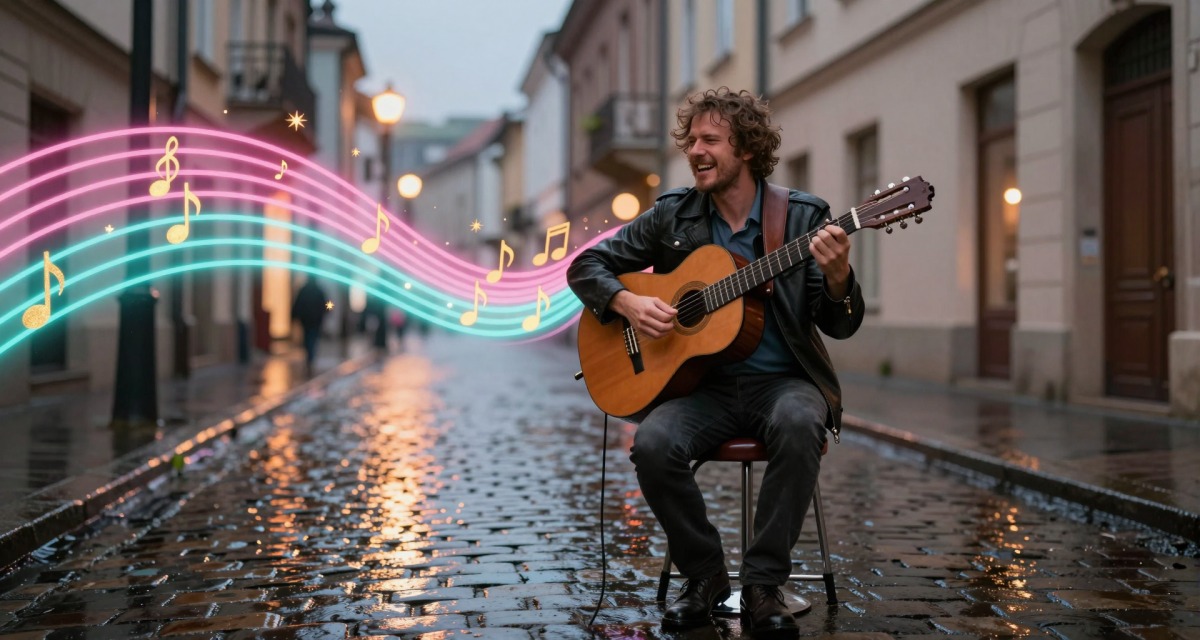 Sen o Grajek (uliczny muzyk)